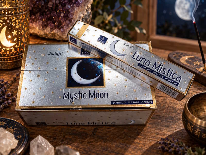 Incienso Luna Mistica Balaji